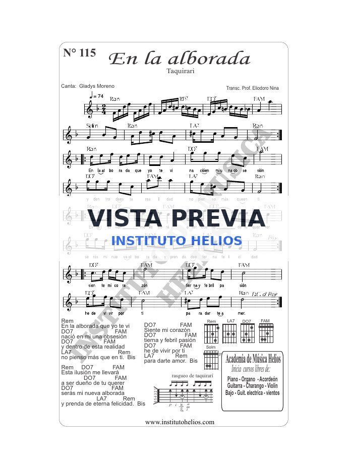 Vista previa de En la alborada